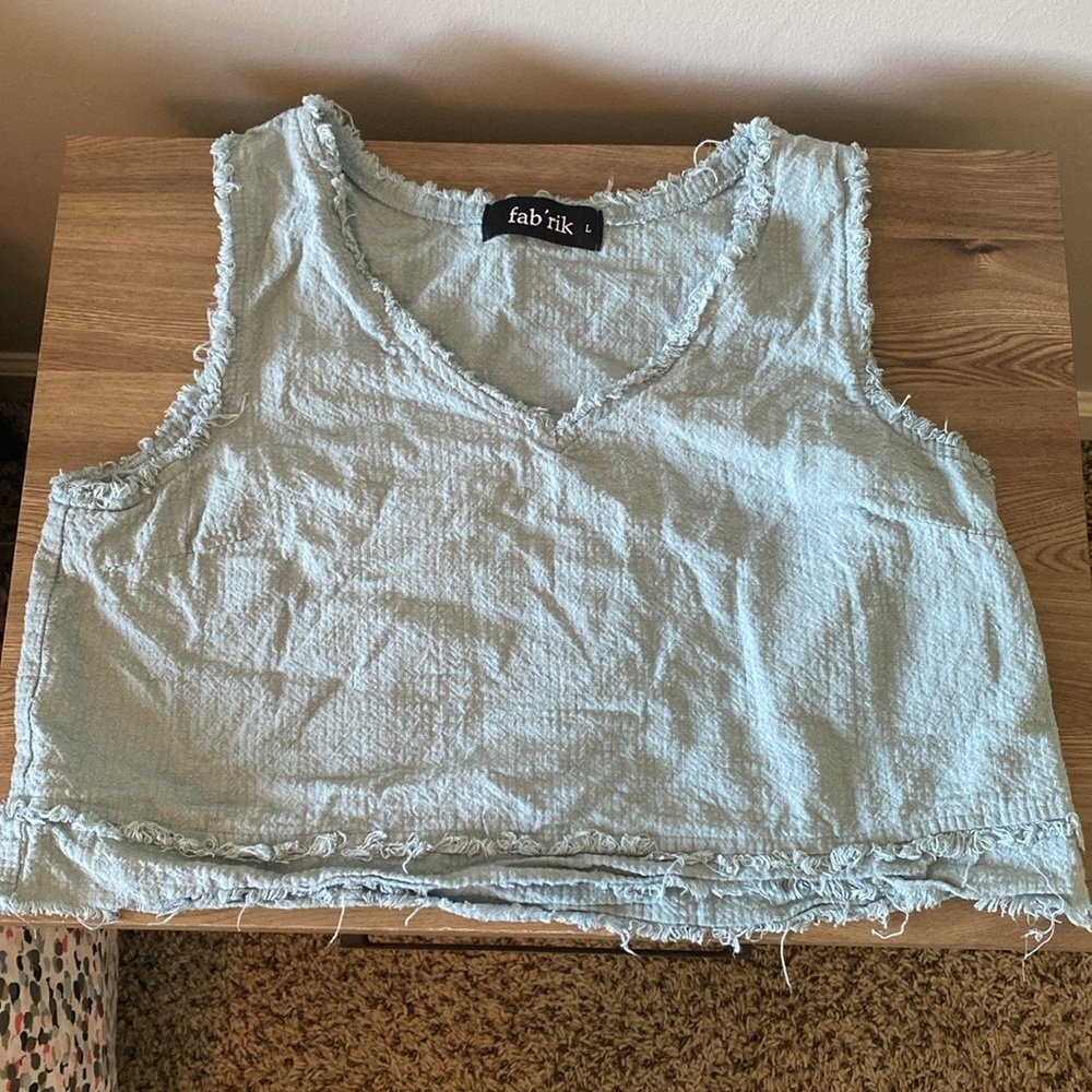 Blue fab'rik Top